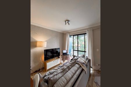 Sala de apartamento à venda com 2 quartos, 78m² em Vila Moinho Velho, São Paulo