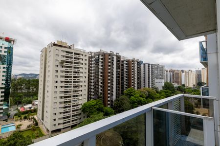 varanda de kitnet/studio à venda com 1 quarto, 40m² em Alphaville Industrial, Barueri