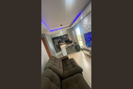 Sala de apartamento para alugar com 2 quartos, 42m² em Canudos, Novo Hamburgo