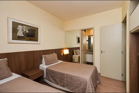 Suíte de apartamento para alugar com 1 quarto, 40m² em Barro Preto, Belo Horizonte