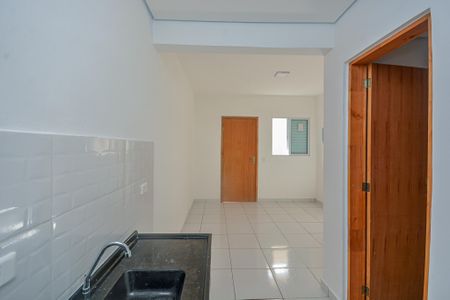 Sala/Cozinha de apartamento para alugar com 1 quarto, 22m² em Parque Grajau, São Paulo