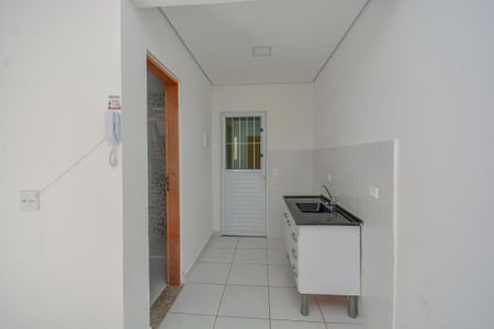 Sala/Cozinha de apartamento para alugar com 1 quarto, 22m² em Parque Grajau, São Paulo