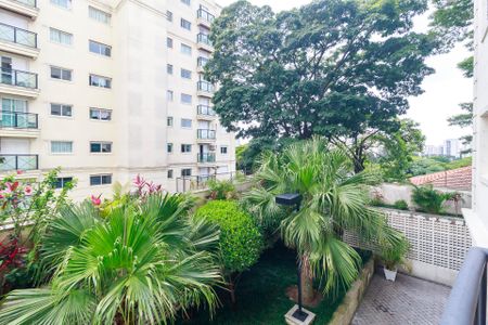 Sala - Vista de apartamento para alugar com 3 quartos, 96m² em Santo Amaro, São Paulo