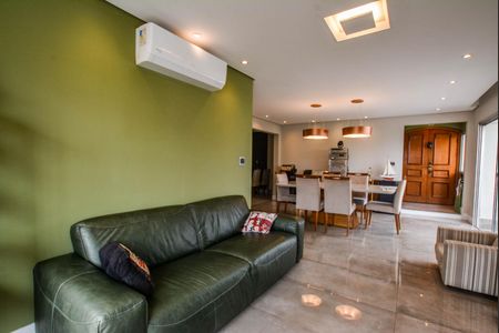 Sala de apartamento à venda com 3 quartos, 140m² em Jardim Bela Vista, Santo André