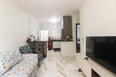 Sala de casa de condomínio para alugar com 2 quartos, 80m² em Penha de França, São Paulo