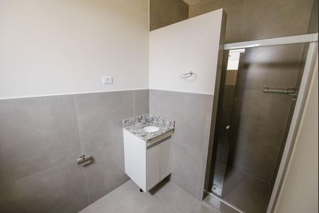 Banheiro de kitnet/studio para alugar com 1 quarto, 45m² em Vila Nogueira, Taubaté