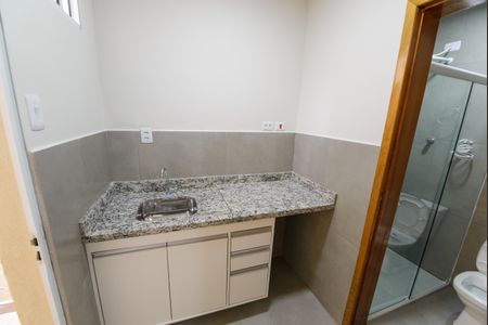 Cozinha de kitnet/studio para alugar com 1 quarto, 20m² em Vila Nogueira, Taubaté