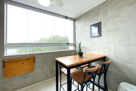 Varanda da Sala de apartamento à venda com 3 quartos, 77m² em Nova Vista, Belo Horizonte