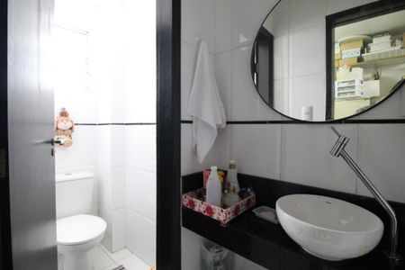 Banheiro de kitnet/studio à venda com 1 quarto, 40m² em Fundação, São Caetano do Sul