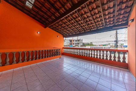 Varanda da Sala de casa para alugar com 3 quartos, 100m² em Jardim Irene, Santo André