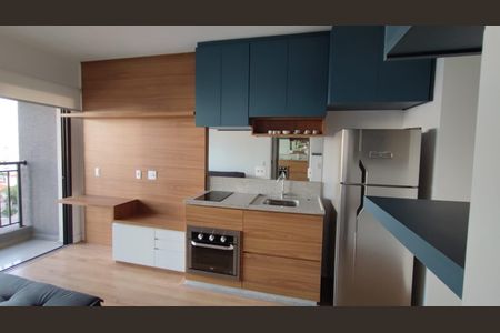 Cozinha de kitnet/studio à venda com 1 quarto, 32m² em Ipiranga, São Paulo