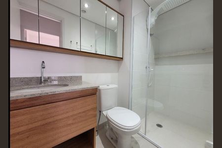 Banheiro de kitnet/studio à venda com 1 quarto, 32m² em Ipiranga, São Paulo