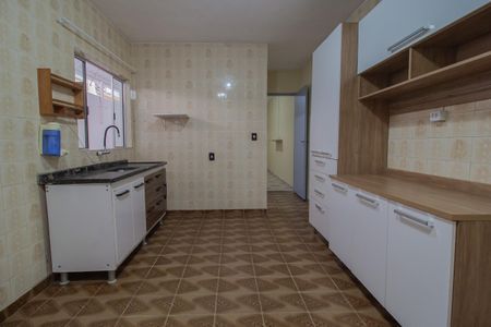 Cozinha de casa para alugar com 1 quarto, 60m² em Jardim Miranda D’aviz, Mauá