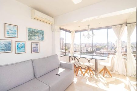 Sala de apartamento para alugar com 1 quarto, 45m² em Farroupilha, Porto Alegre