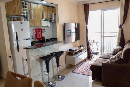 sala de apartamento para alugar com 2 quartos, 54m² em Novo Osasco, Osasco