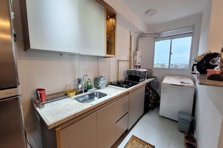 Cozinha de apartamento para alugar com 2 quartos, 47m² em Figueira, Duque de Caxias