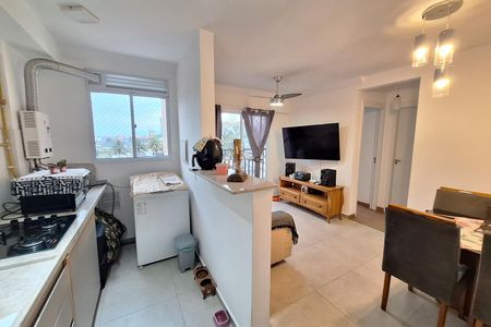 Sala de apartamento para alugar com 2 quartos, 47m² em Figueira, Duque de Caxias