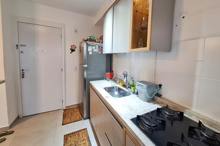 Cozinha de apartamento para alugar com 2 quartos, 47m² em Figueira, Duque de Caxias