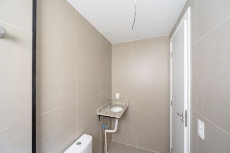 Banheiro Social de kitnet/studio à venda com 1 quarto, 38m² em Vila da Saúde, São Paulo