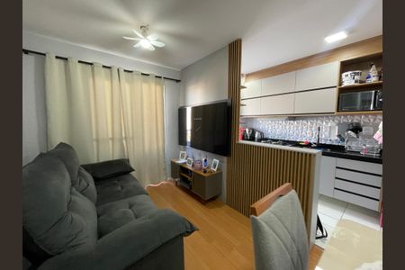 Sala de apartamento para alugar com 2 quartos, 49m² em Recanto Vista Alegre, Cotia