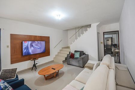 Sala de casa à venda com 3 quartos, 116m² em Vila Antonieta, São Bernardo do Campo