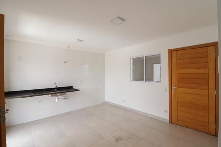 Sala/Cozinha de apartamento à venda com 1 quarto, 37m² em Jardim Centenario, São Paulo