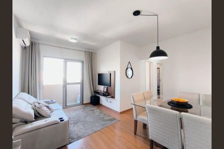 Sala de apartamento à venda com 3 quartos, 75m² em Vila Guarani, Jundiaí