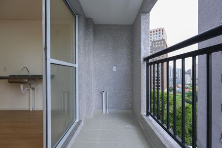 Varanda da Sala de apartamento para alugar com 2 quartos, 40m² em Cidade Jardim, São Paulo