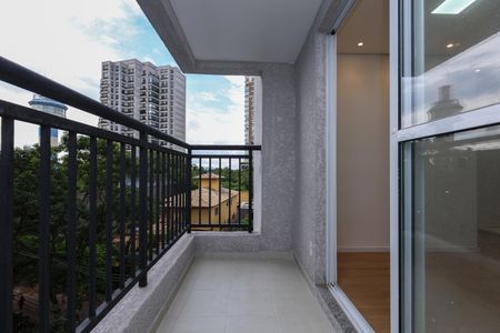 Varanda da Sala de apartamento para alugar com 2 quartos, 40m² em Cidade Jardim, São Paulo