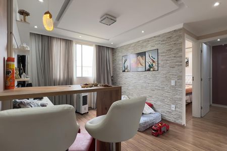 Sala de apartamento para alugar com 2 quartos, 40m² em Vila Nova Bonsucesso, Guarulhos