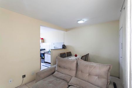 Sala de apartamento à venda com 3 quartos, 58m² em Arpoador, Contagem
