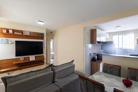 Sala de apartamento à venda com 3 quartos, 58m² em Arpoador, Contagem