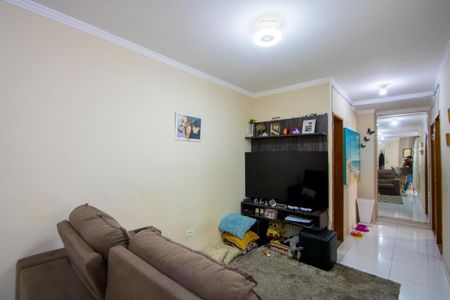 Sala de apartamento à venda com 2 quartos, 87m² em Vila Guarani, Santo André