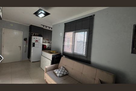 Sala de apartamento à venda com 2 quartos, 96m² em Jardim Santo André, Santo André