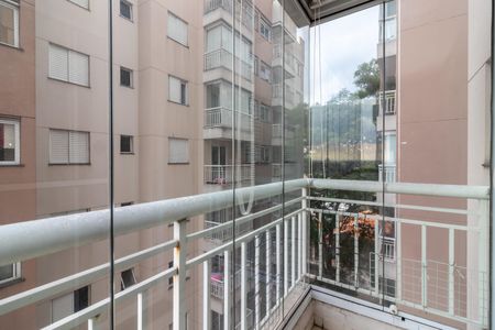 Varanda da Sala de apartamento para alugar com 2 quartos, 49m² em Vila Amalia (zona Norte), São Paulo