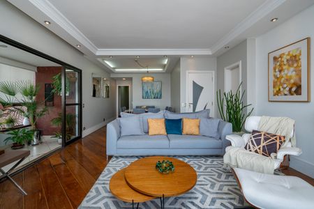 Sala de Estar de apartamento para alugar com 4 quartos, 156m² em Vila Mascote, São Paulo