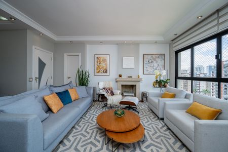 Sala de Estar de apartamento para alugar com 4 quartos, 156m² em Vila Mascote, São Paulo
