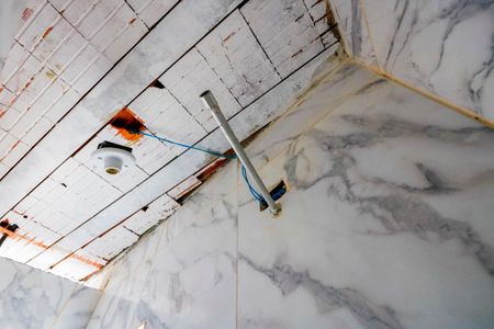 Banheiro de apartamento para alugar com 1 quarto, 40m² em Jardim Cerqueira Leite, Mauá