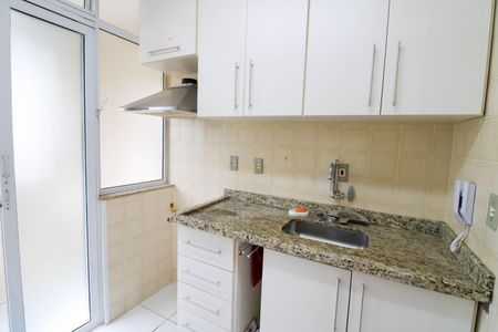 Cozinha de apartamento à venda com 1 quarto, 46m² em Santo Amaro, São Paulo