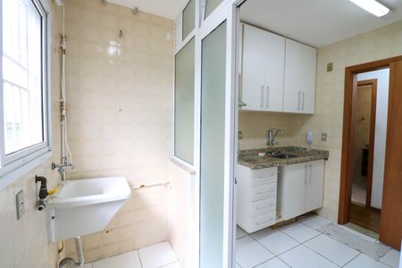 Área de Serviço de apartamento à venda com 1 quarto, 46m² em Santo Amaro, São Paulo