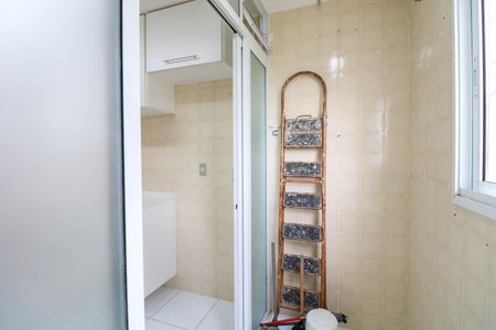 Área de Serviço de apartamento à venda com 1 quarto, 46m² em Santo Amaro, São Paulo