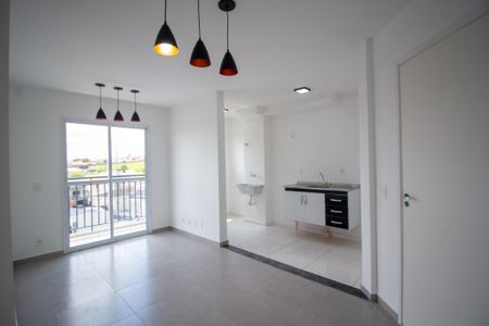 Sala de apartamento para alugar com 2 quartos, 42m² em Jardim Ibiti do Paco, Sorocaba