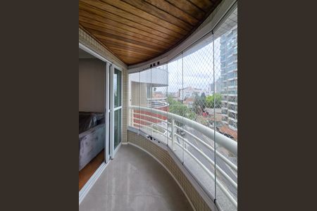 Sacada de apartamento à venda com 1 quarto, 55m² em Vila Sao Joao, São Bernardo do Campo