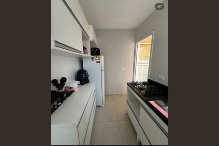 Cozinha de apartamento para alugar com 2 quartos, 60m² em Vila Pires, Santo André