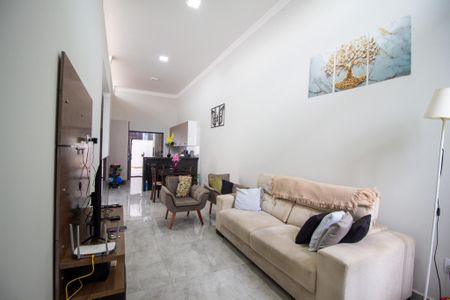 Sala de casa de condomínio para alugar com 3 quartos, 160m² em Parque São Bento, Sorocaba