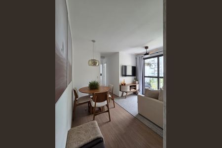 Sala de apartamento à venda com 2 quartos, 46m² em Campininha, São Paulo