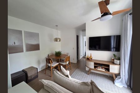 Sala de apartamento à venda com 2 quartos, 46m² em Campininha, São Paulo