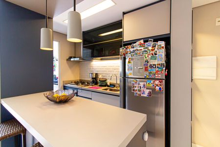 Cozinha de apartamento à venda com 2 quartos, 67m² em Vila Ipojuca, São Paulo
