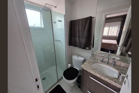 Banheiro de apartamento à venda com 2 quartos, 60m² em Vila Gomes Cardim, São Paulo