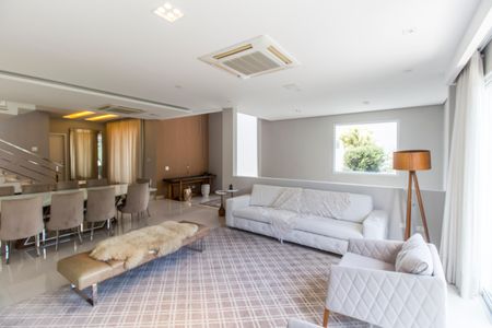 Sala de casa de condomínio à venda com 4 quartos, 379m² em Centro de Apoio I (alphaville), Santana de Parnaíba